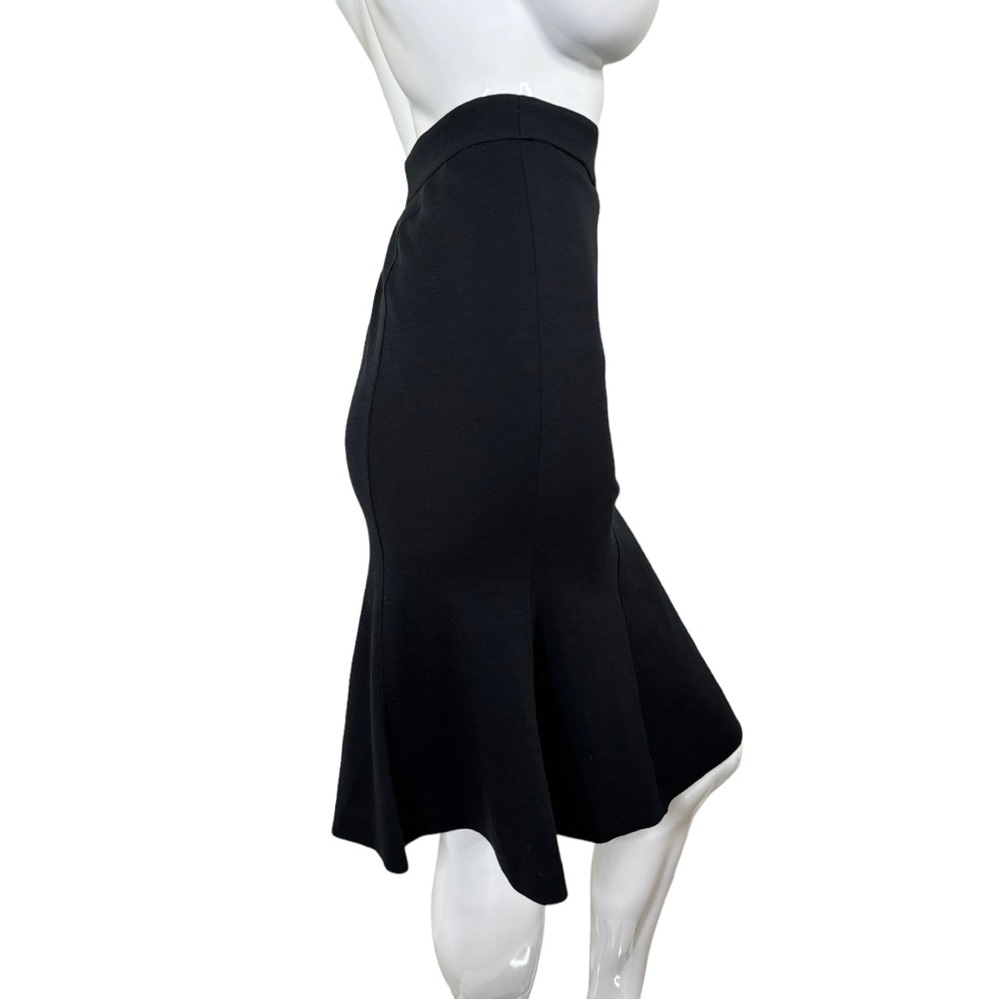 WOLFORD gorgeous wool midi trumpet skirt fit n flare RARE find xxs XS fun sz 34 - Picture 15 of 17